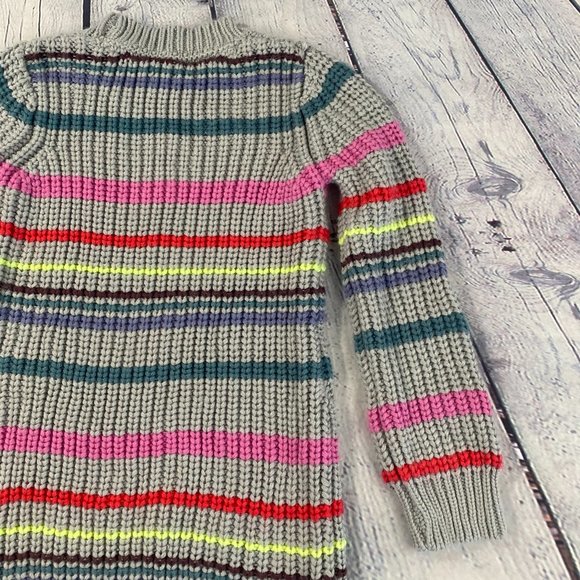 Gymboree Girls Striped Long Sleeve Sweater Dress - Picture 9 of 9